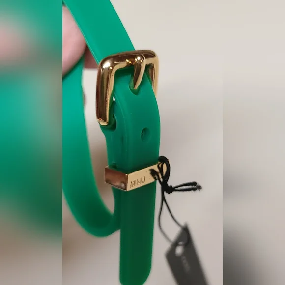 Green Bracelet with gold buckle NWT - Picture 6 of 6